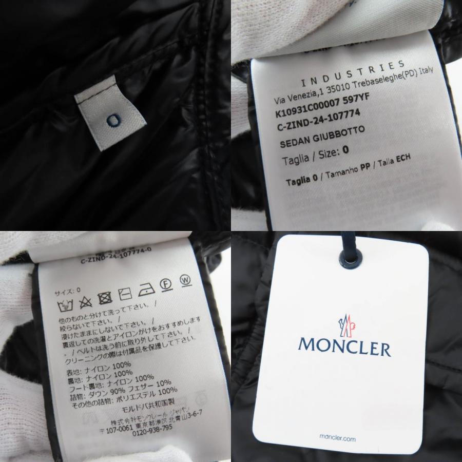MONCLER（モンクレール） 未使用品☆MONCLER 2024年製 SEDAN ロゴ