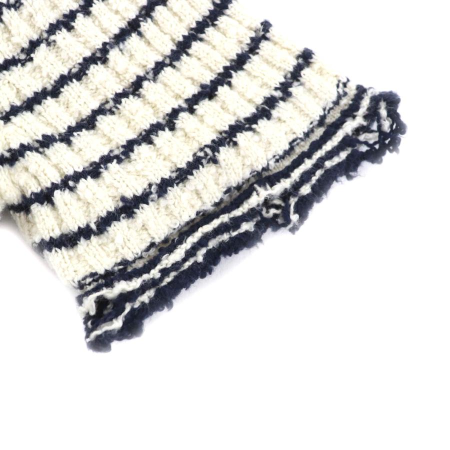 極美品★クリスチャンディオール 25SS 514S75A7014 Mariniere Short-Sleeved Sweater マリニエール柄 半袖ニット 38 正規品の画像