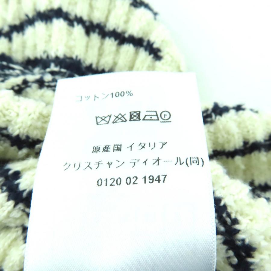 極美品★クリスチャンディオール 25SS 514S75A7014 Mariniere Short-Sleeved Sweater マリニエール柄 半袖ニット 38 正規品の画像