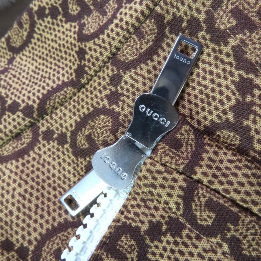 GUCCI（グッチ） 未使用品◇GUCCI 550604 GGテクニカル バックプリーツ 