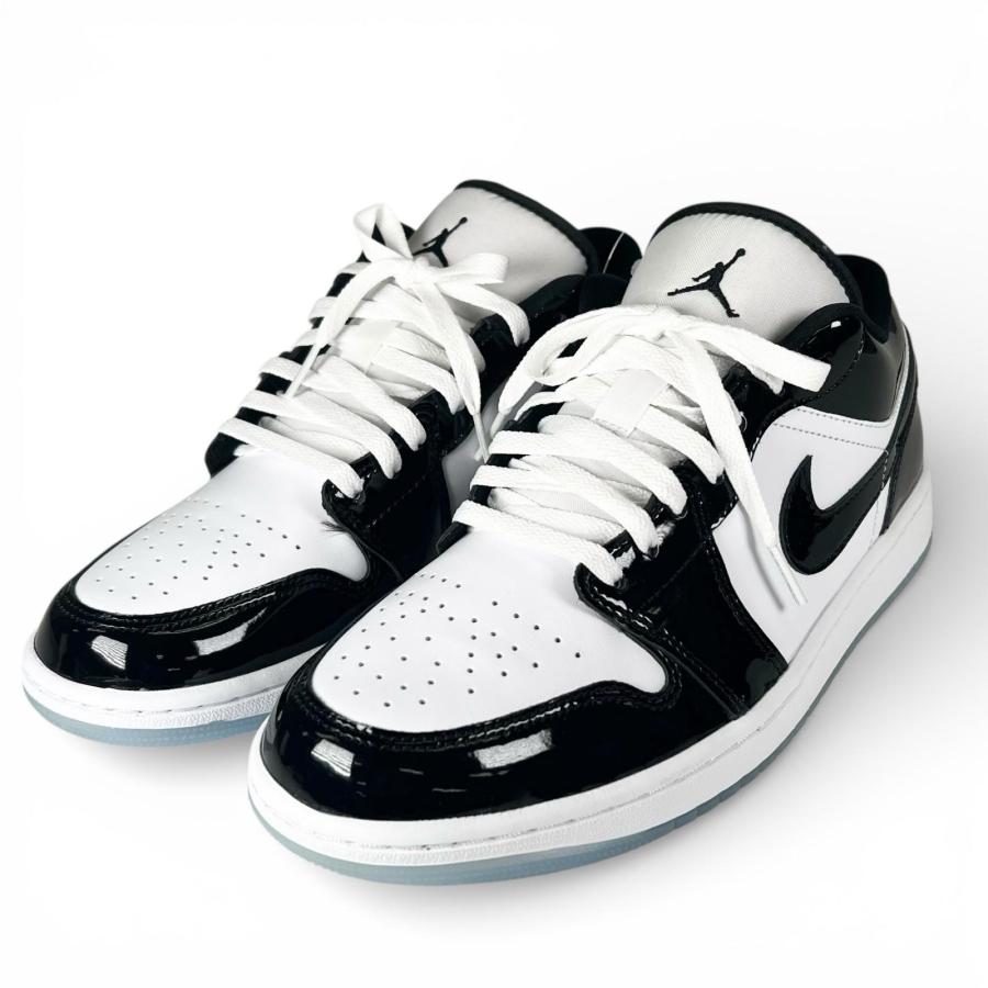 未使用品▲NIKE ナイキ DV1309 100 AIR JORDAN 1 LOW SE ダンク レザー スニーカー ホワイト ブラック 27.5 箱付き メンズ NIKE（ナイキ） 未使用品△NIKE DV1309 100 AIR JORDAN 1 LOW SE