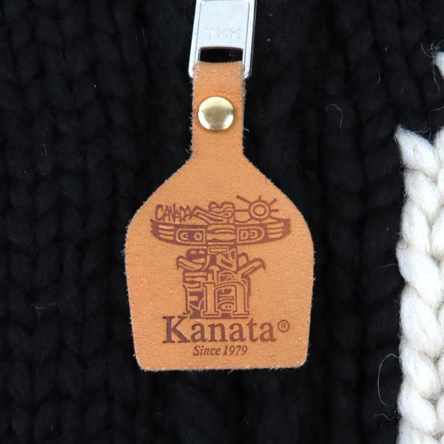 美品△MONCLER GENIUS KANATA モンクレールジーニアス カナタ SWEATER ウール100％ ロゴ フルジップ カウチン ニット セーター ブラック ホワイト 36 カナダ製 正規品 メンズ 美品△MONCLER GENIUS KANAT モンクレールジーニアス カナタ SWEATER