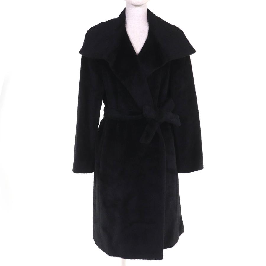 Max Mara（マックスマーラ） 極美品△Max Mara アルパカ ウール ロング 