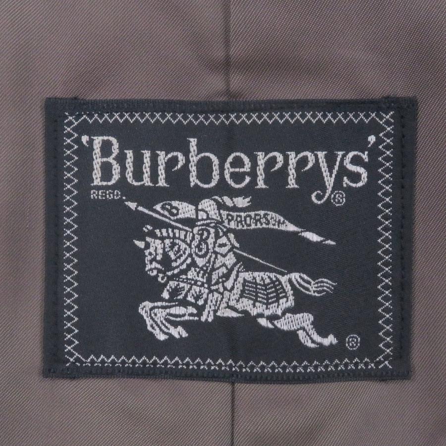 良品□Burberrys バーバリー ヴィンテージ ウール カシミヤ フライ