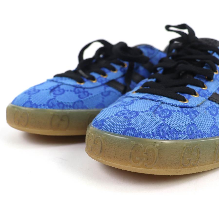 未使用品△GUCCI×adidas グッチ×アディダス 737967 GAZELLE ガゼル GG