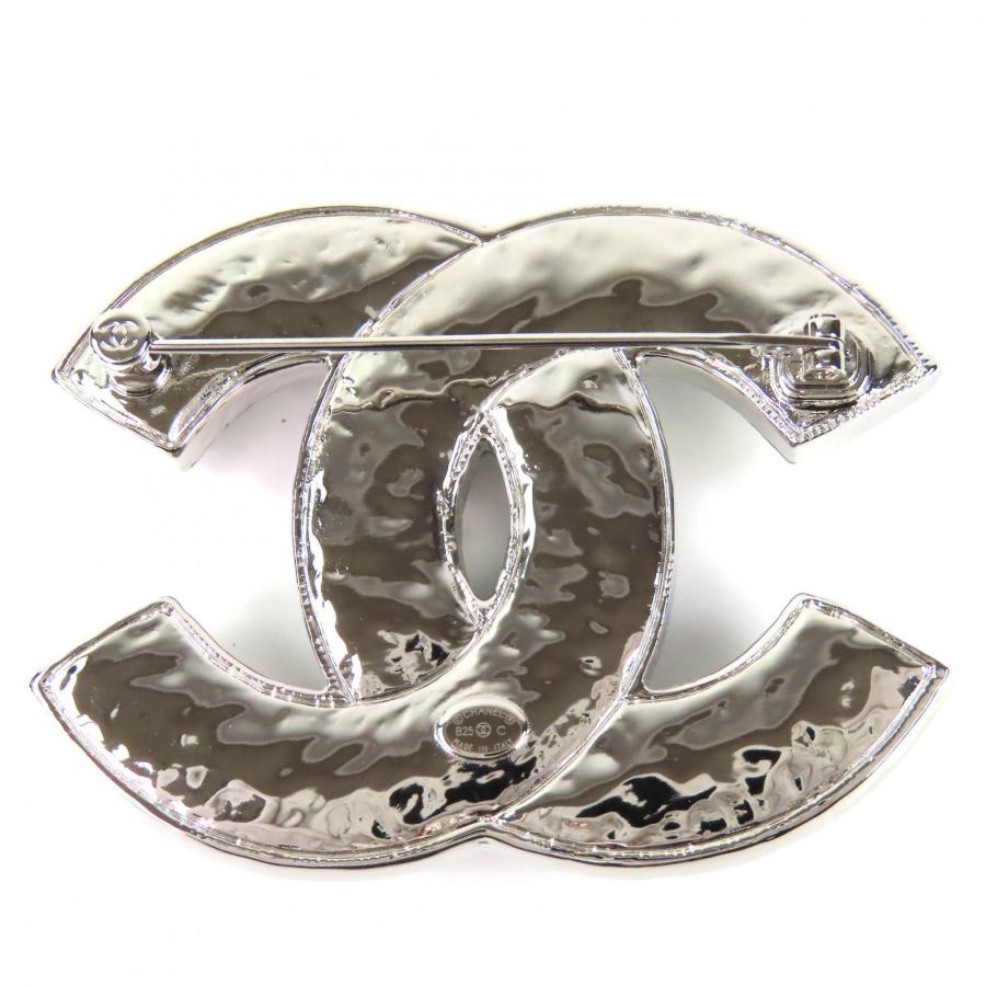 CHANEL（シャネル） 極美品△CHANEL B25C ココマーク CCロゴ ブローチ