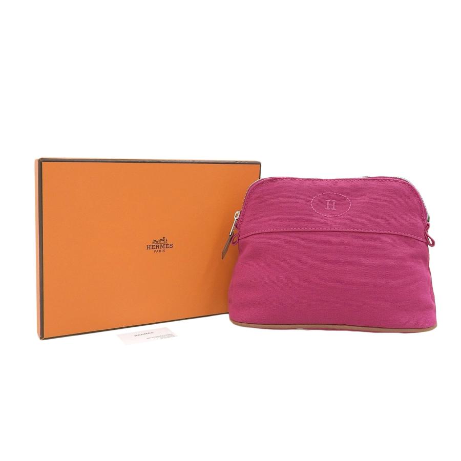 HERMES（エルメス） 未使用品△HERMES ボリードポーチPM コットン100