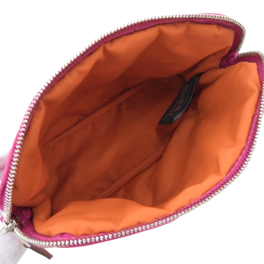 HERMES（エルメス） 未使用品△HERMES ボリードポーチPM コットン100