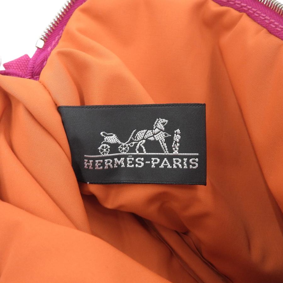 HERMES（エルメス） 未使用品△HERMES ボリードポーチPM コットン100