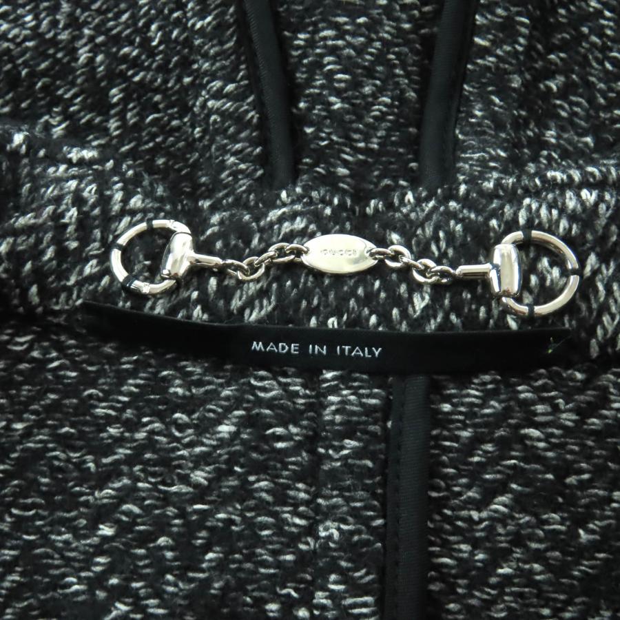 GUCCI（グッチ） 極美品☆GUCCI 348694 ウール コットン混 フード