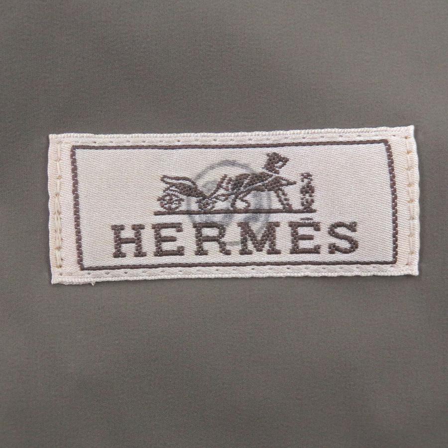 HERMES（エルメス） 極美品□HERMES セリエボタン HロゴWZIP 中綿入り