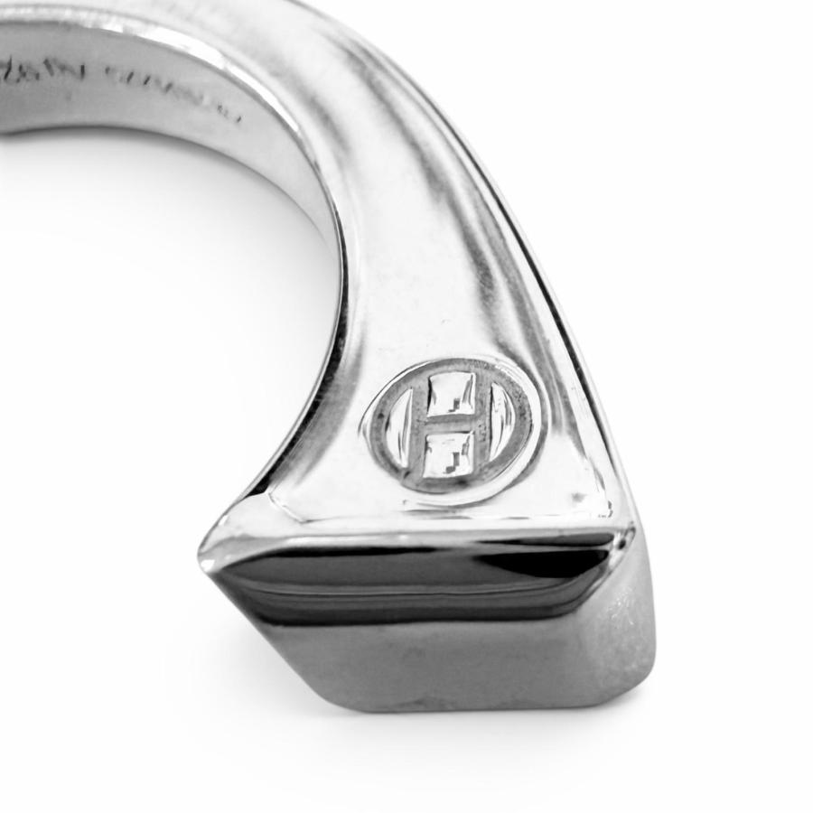 極美品□HERMES エルメス クルー ド フォルジュ AG925 リング 指輪 アクセサリー シルバー 52 (JP12号相当) フランス製 重量11.7g メンズ HERMES（エルメス） 極美品□HERMES クルー ド フォルジュ AG925