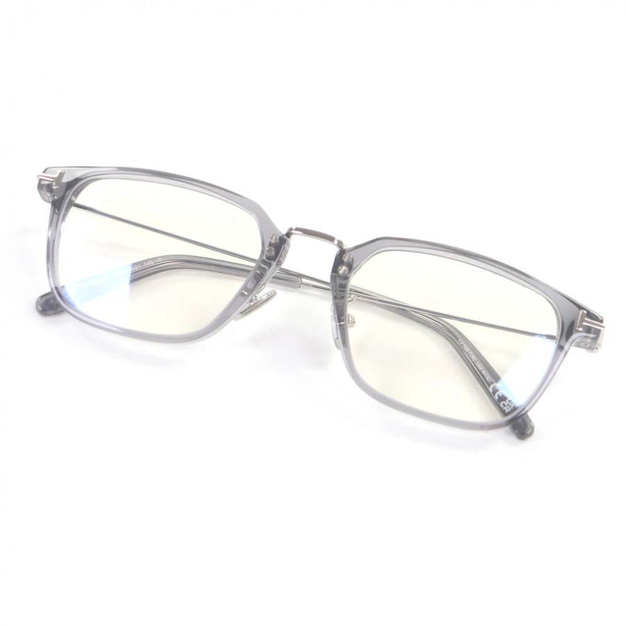 極美品□TOM FORD トムフォード TF5862 ブルーライトカット 