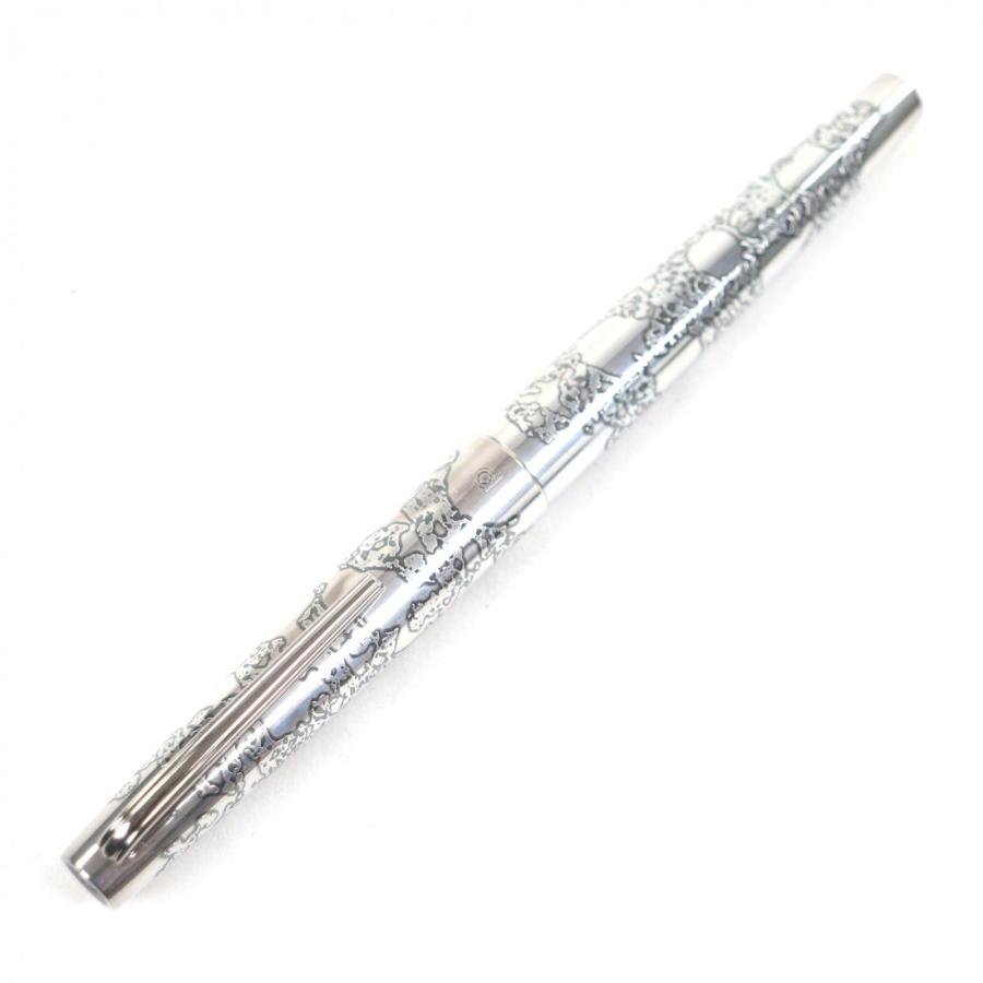 極美品▽PLATINUM プラチナム ヴィンテージ リビエール 銀河 925 18KWG