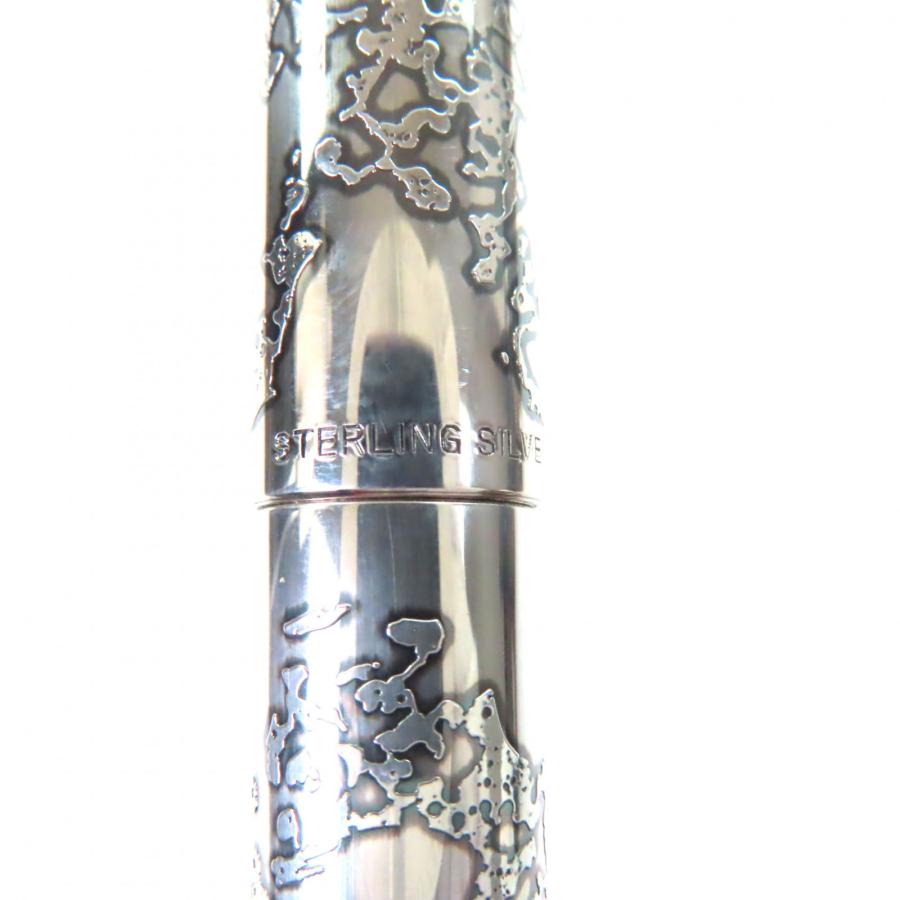 極美品▽PLATINUM プラチナム ヴィンテージ リビエール 銀河 925 18KWG