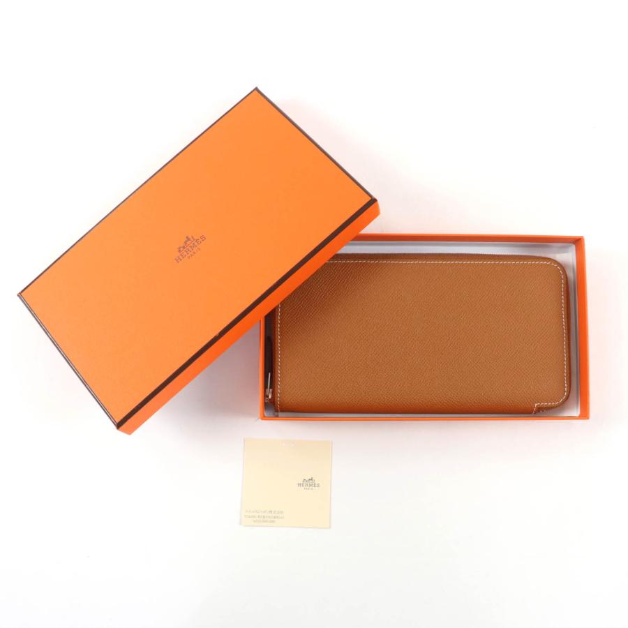 エルメス　HERMES　長財布　アザップロングシルクイン　ヴォーエプソン HERMES（エルメス） 未使用品☆HERMES アザップロング シルクイン