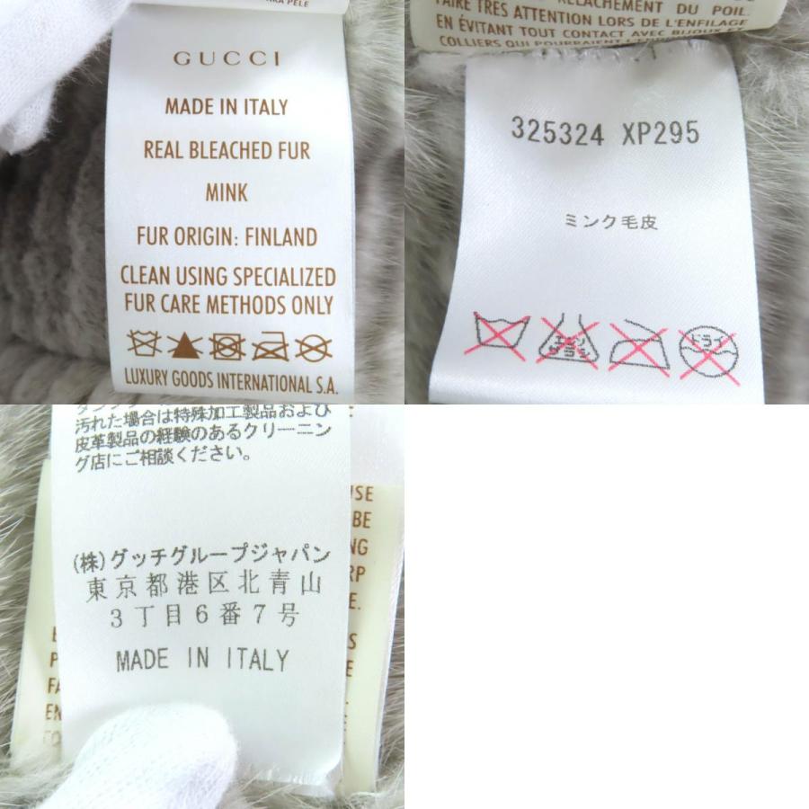 GUCCI（グッチ） 極美品◇GUCCI 325324 セミロング丈 ミンク