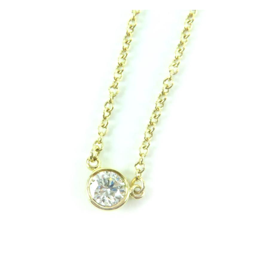 TIFFANY&Co バイザヤードネックレス　エルサペレッティAu750 TIFFANY&Co.（ティファニー） 極美品☆TIFFANY&Co. エルサペレッティ