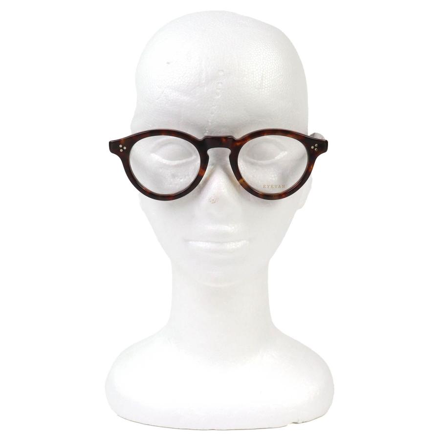 極美品△EYEVAN アイヴァン Conner TORT2 べっ甲柄 ボストンシェイプ