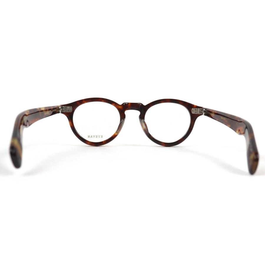 極美品△EYEVAN アイヴァン Conner TORT2 べっ甲柄 ボストンシェイプ