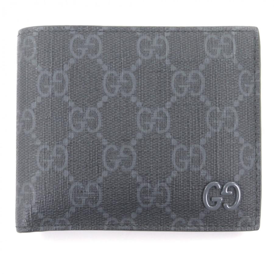 GUCCI（グッチ） 美品□GUCCI 768243 レザー GGスプリームキャンバス 