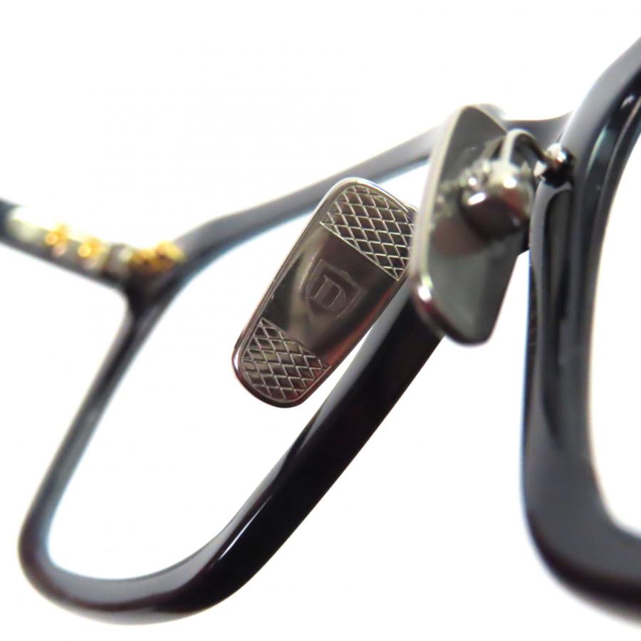 未使用品▽DITA ディータ DTX433-A-02 ARINU NavySilver ロゴ金具