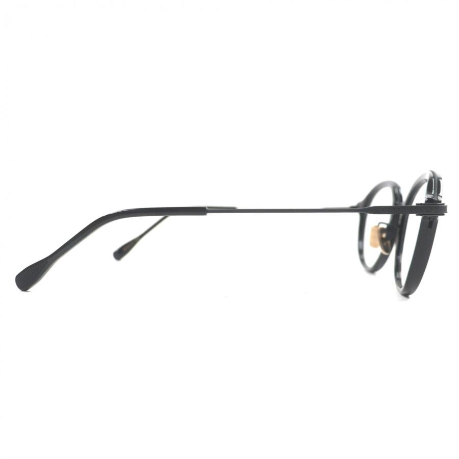 未使用品▼DITA ディータ DTX451 STATESIDE-FOUR Asia Limited メガネ 眼鏡 アイウェア ブラック 49□21-145 デモレンズ 定価114400円_3