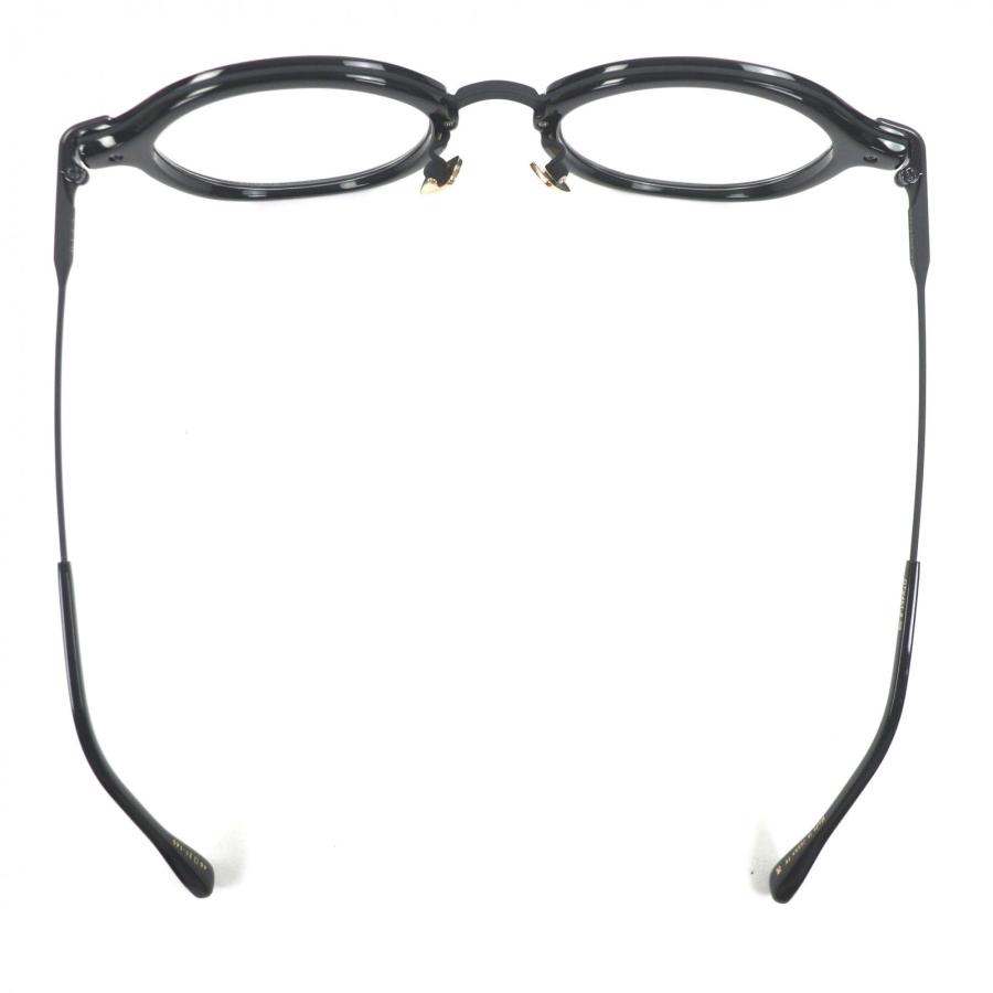 未使用品▼DITA ディータ DTX451 STATESIDE-FOUR Asia Limited メガネ 眼鏡 アイウェア ブラック 49□21-145 デモレンズ 定価114400円_4