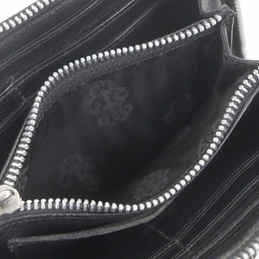 極美品▽CHROME HEARTS クロムハーツ レザー 925 REC F ZIP フルゼロ 