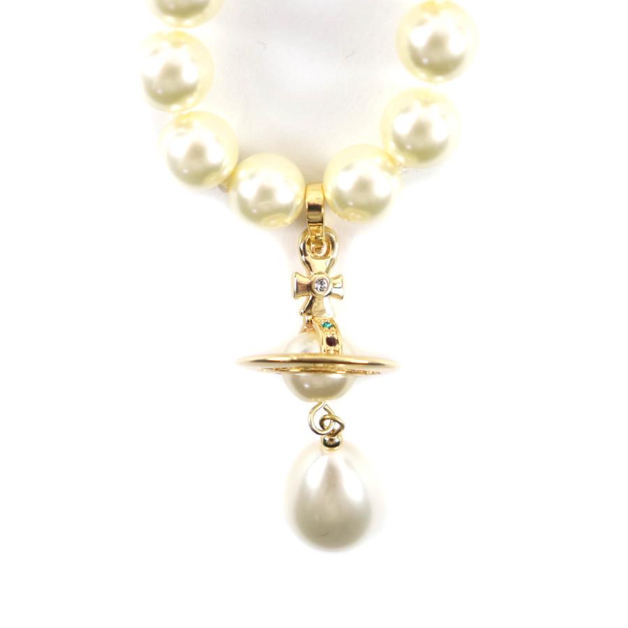 美品☆Vivienne Westwood ヴィヴィアンウエストウッド ONE ROW PEARL 