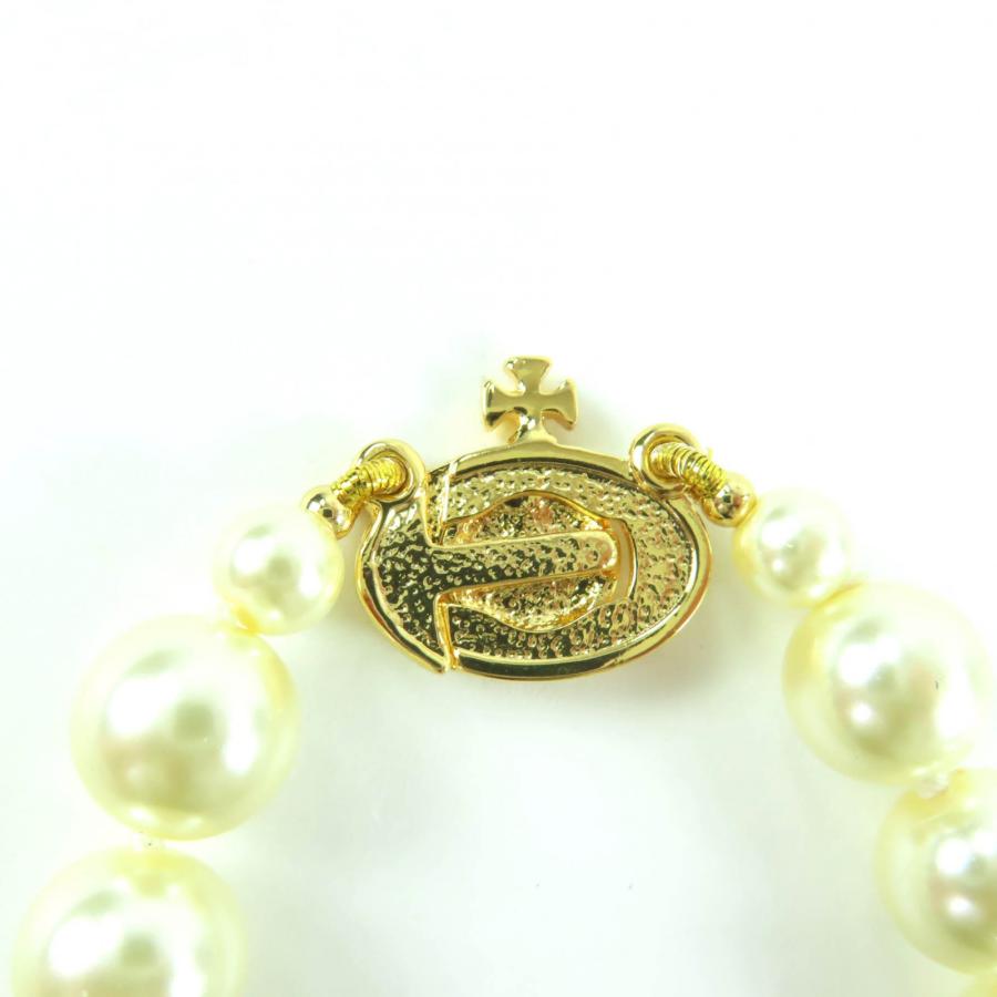 美品☆Vivienne Westwood ヴィヴィアンウエストウッド ONE ROW PEARL 