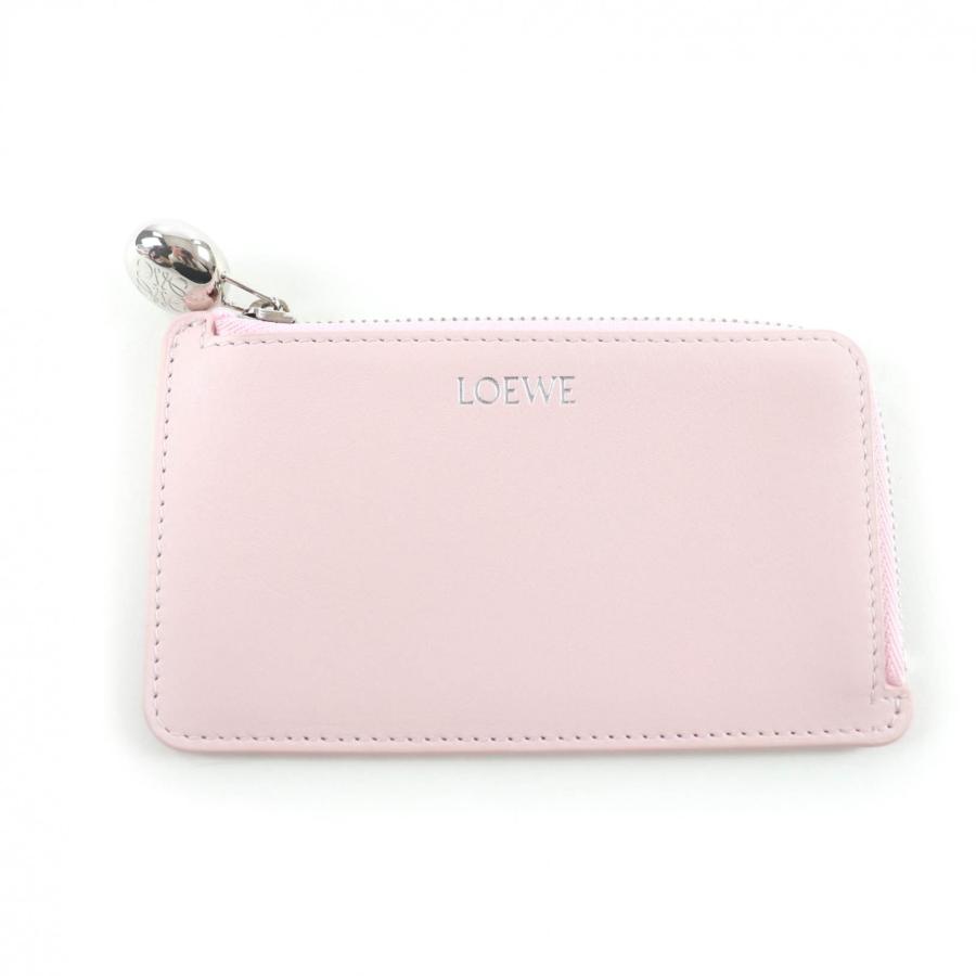 LOEWE（ロエベ） 未使用品☆LOEWE CANBZ40X01 ぺブル コインカード 