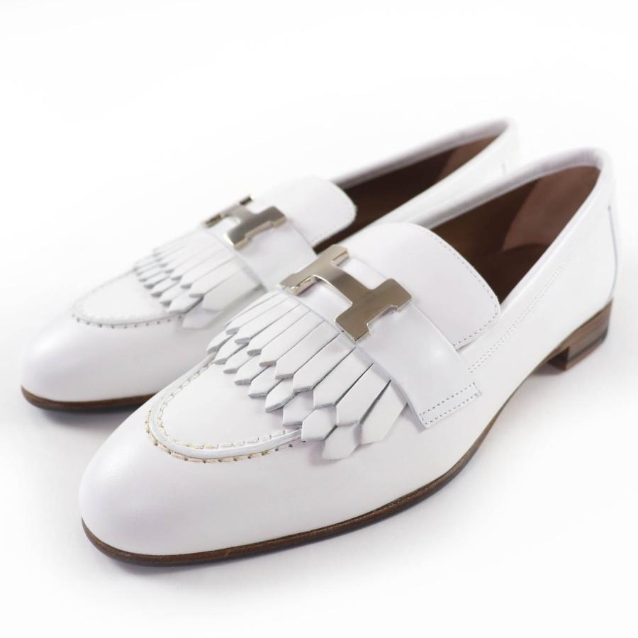 美品 エルメス　コリエドシアン　パンプス　モカシンパリ　ローファー　ロワイヤル HERMES（エルメス） 未使用品☆HERMES モカシンパリ ロワイヤル
