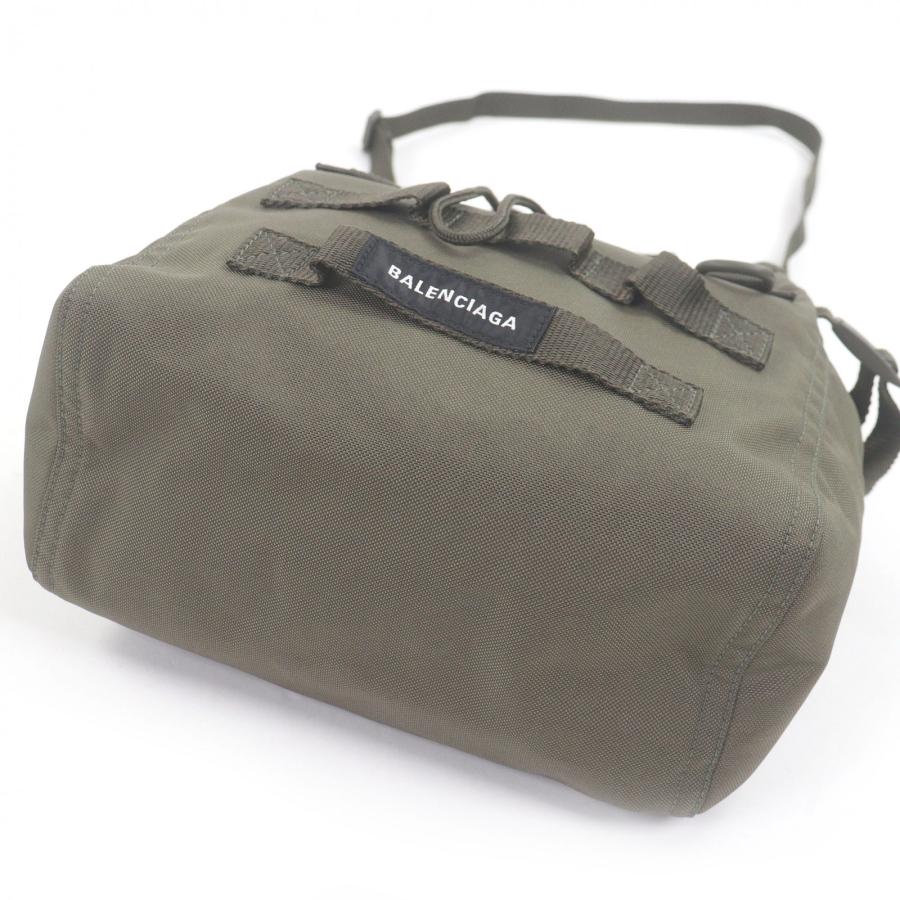 極美品□BALENCIAGA バレンシアガ 644029 ARMY アーミー リサイクルポリアミド 2WAY ハンドバッグ ショルダーバッグ ブラック 保存袋付き メンズ BALENCIAGA（バレンシアガ） 美品□BALENCIAGA 644029 ARMY アーミー