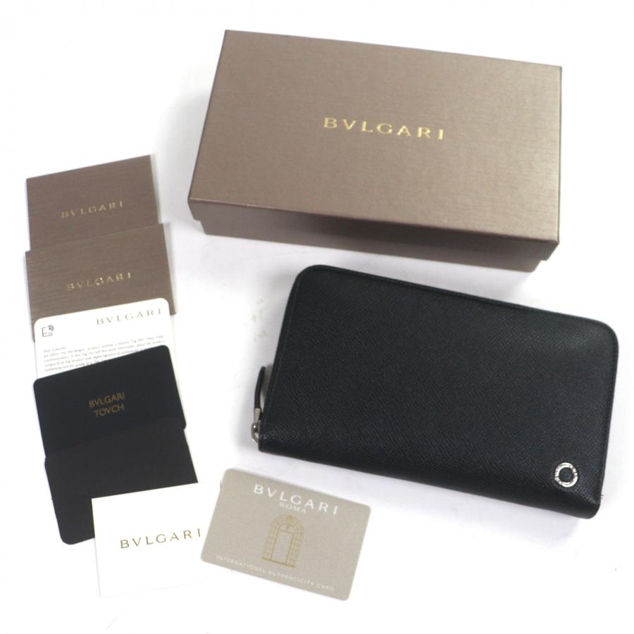 BVLGARI（ブルガリ） 美品▽BVLGARI 288251 レザー ブルガリブルガリ