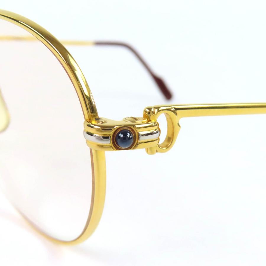 希少　美品 Cartier カルティエ トリニティ サングラス ヴィンテージ Cartier（カルティエ） 美品△Cartier ヴィンテージ トリニティ 2P