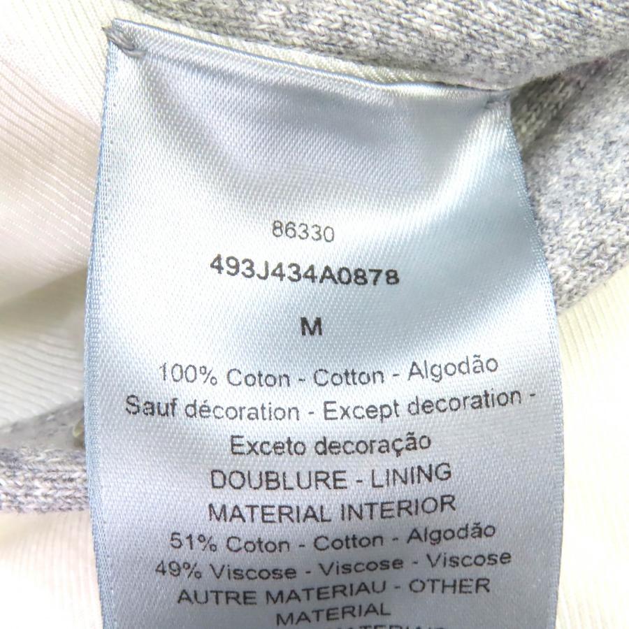 未使用品△DIOR ディオール オム 2024年製 493J434A0878 リリーオブザバレー バーシティ 刺繍 スタジャン M 正規品の画像
