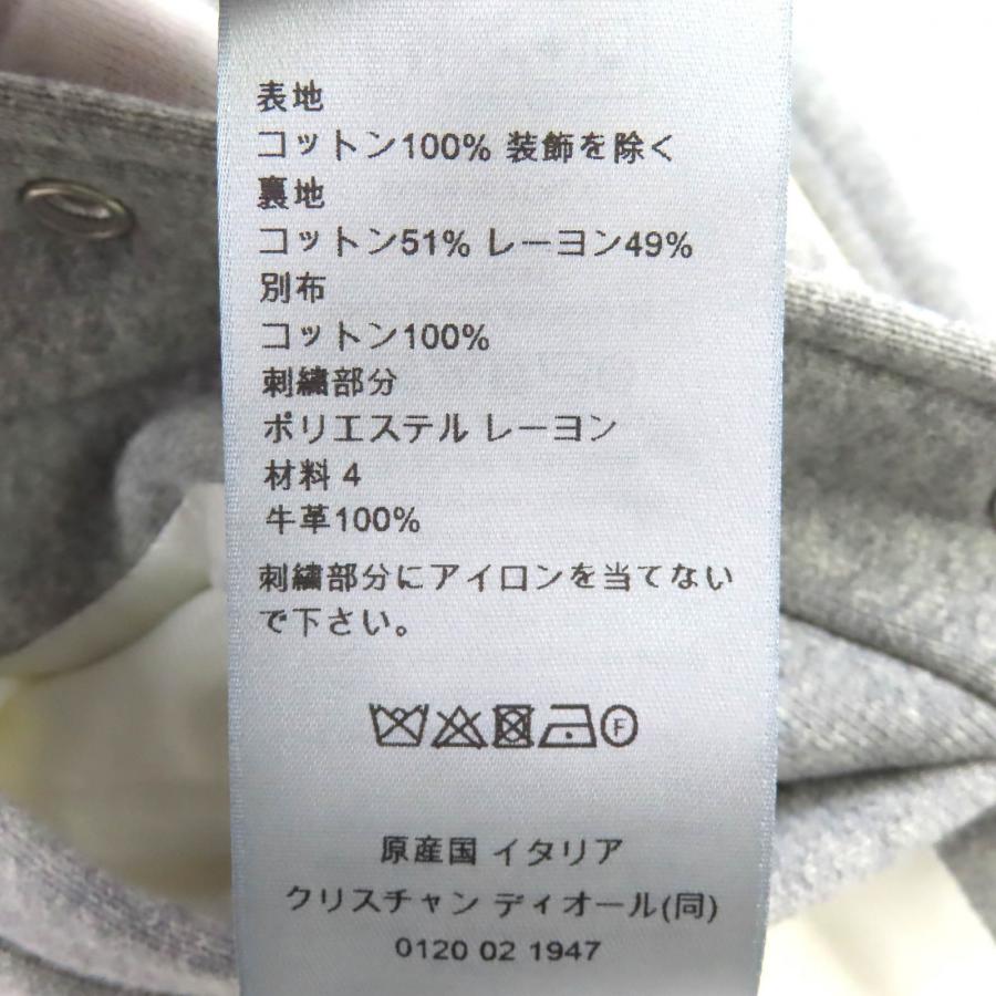 未使用品△DIOR ディオール オム 2024年製 493J434A0878 リリーオブザバレー バーシティ 刺繍 スタジャン M 正規品の画像