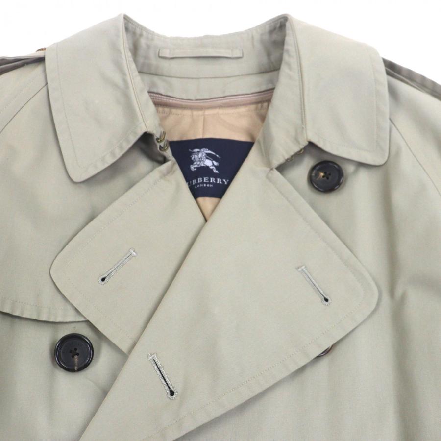 美品　バーバリーロンドン　トレンチコート　カシミヤ混ライナー　ノバチェック 良品▽BURBERRY LONDON バーバリーロンドン 裏ノバチェック柄 カシミヤ