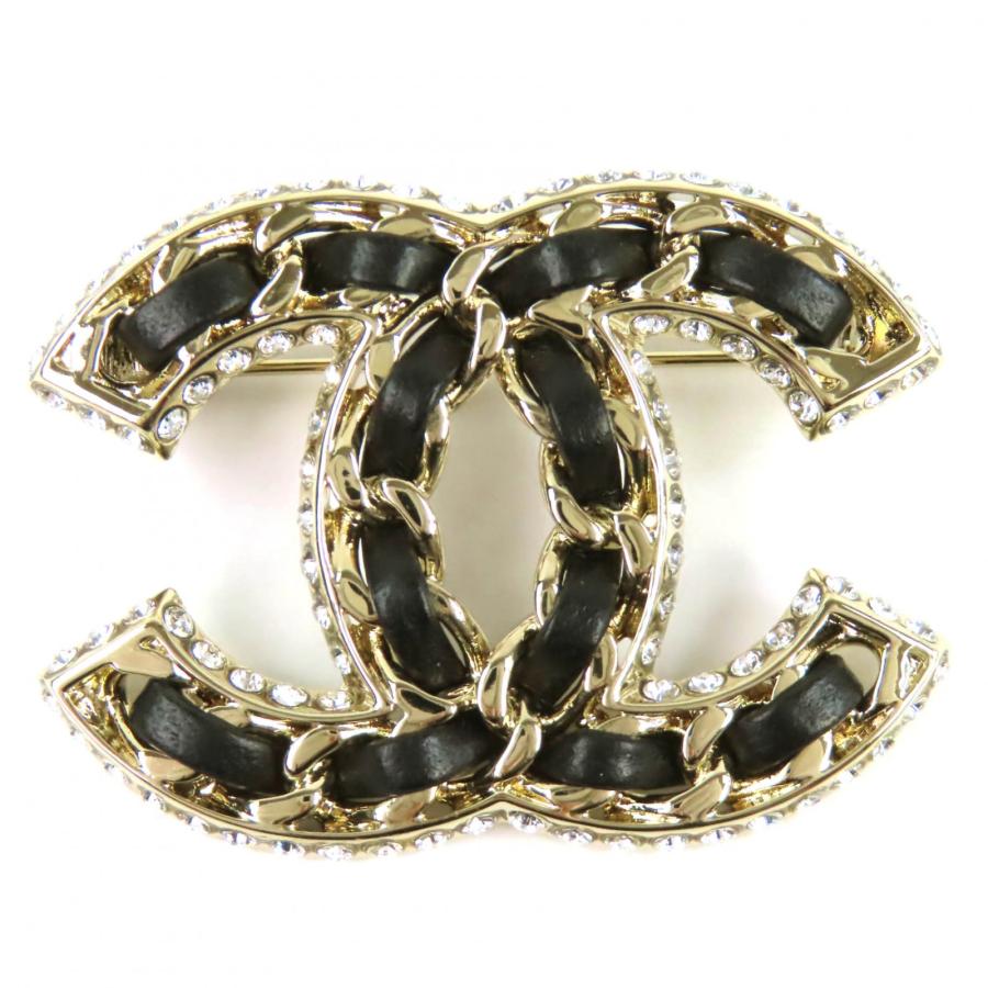 CHANEL（シャネル） 極美品△CHANEL B23P AB5107 ココマーク ライン 
