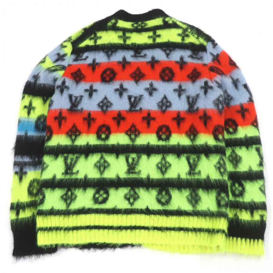 ルイヴィトン モノグラム モヘアニット カーディガン Lサイズ　美品 LOUIS VUITTON（ルイ・ヴィトン） 極美品□LOUIS VUITTON 2022年製