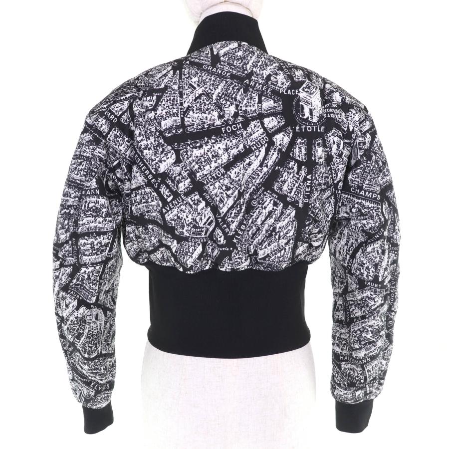 美品△Christian Dior クリスチャンディオール 2023年 327C14A2767 中綿入 クロップド ボンバージャケット 38 正規品の画像