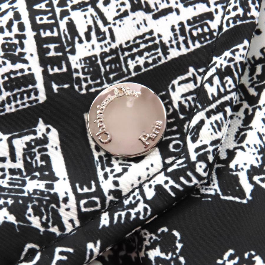 美品△Christian Dior クリスチャンディオール 2023年 327C14A2767 中綿入 クロップド ボンバージャケット 38 正規品の画像