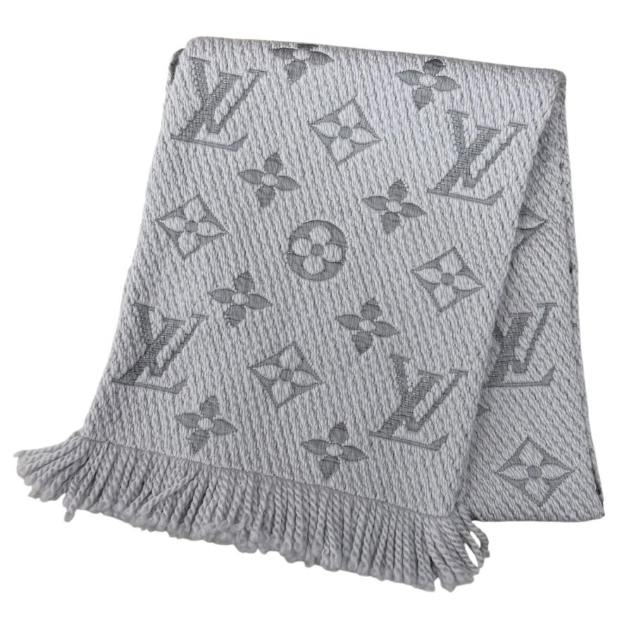 ルイヴィトン エシャルプ ロゴマニア マフラー グリペルル M74742 正規品 LOUIS VUITTON（ルイ・ヴィトン） 美品◇LOUIS VUITTON M74742