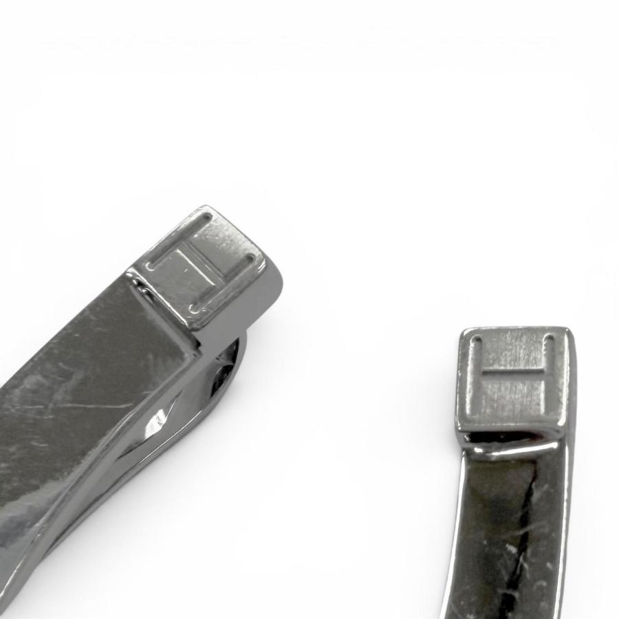 HERMES（エルメス） 良品□HERMES Hロゴ ホースシュー 馬蹄具 札ばさみ
