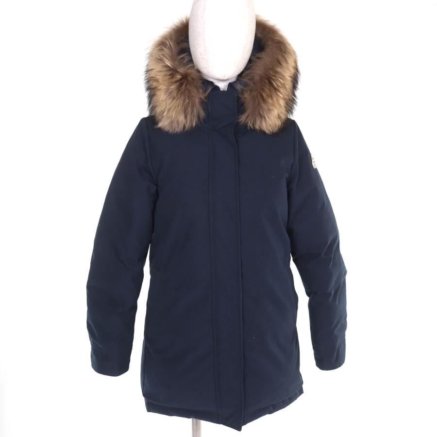 Pyrenex（ピレネックス） 美品△Pyrenex BORDEAUX FUR ボルドー ロゴ