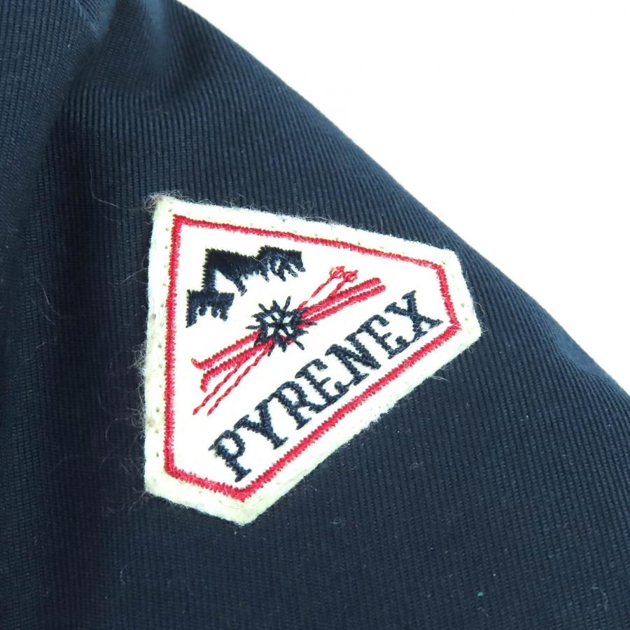 Pyrenex（ピレネックス） 美品△Pyrenex BORDEAUX FUR ボルドー ロゴ