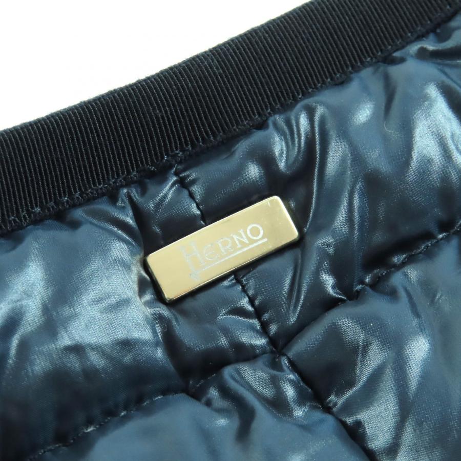 HERNO（ヘルノ） 極美品△Herno PI1055D-12017 ロゴプレート ノー 