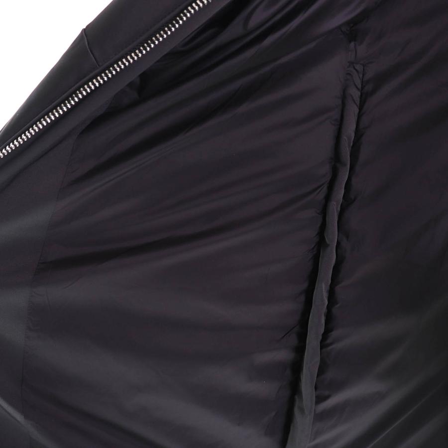 極美品△DUNO デュノ TALIA M MESTRE タリア フード付き ジップアップ ダウンコート ダークグレー系 42 正規品 レディース オススメ◎