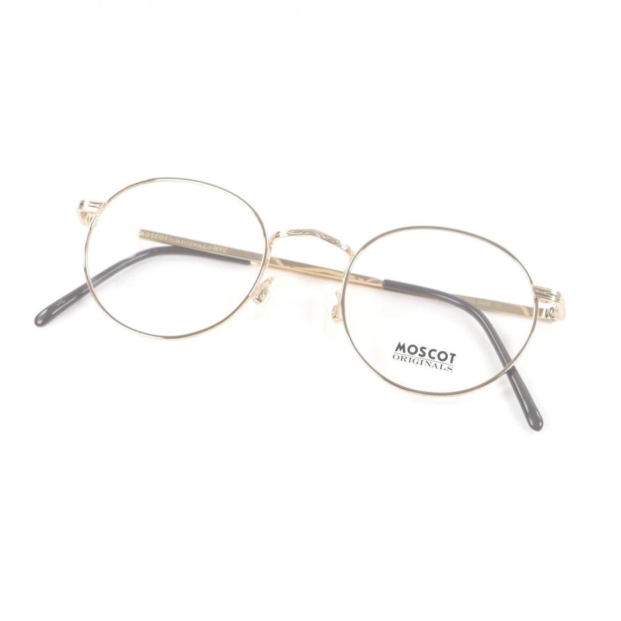 極美品□MOSCOT モスコット DOV ドーブ ラウンドフレーム メガネ 眼鏡 